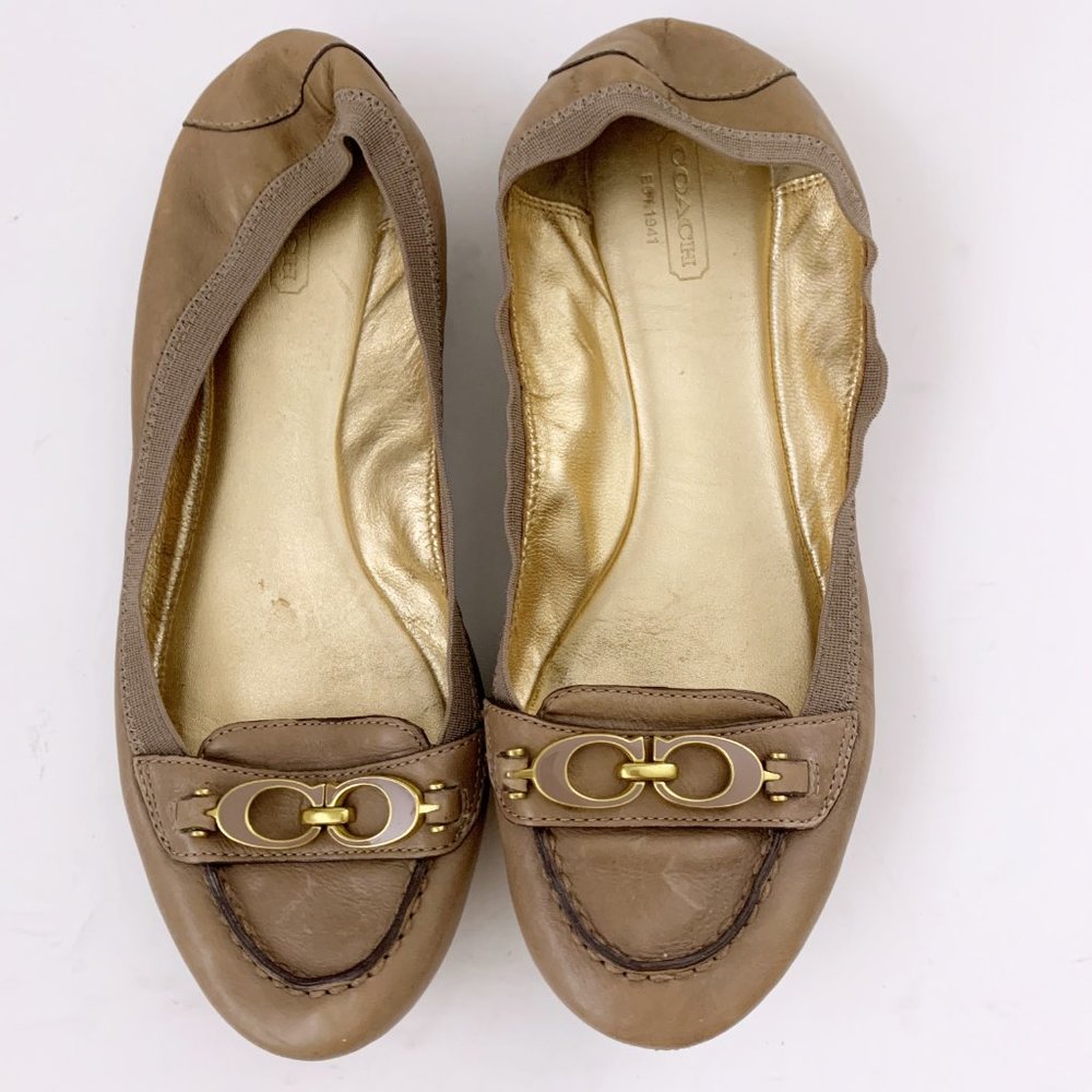 Coach Denise Ballet Flats View 2